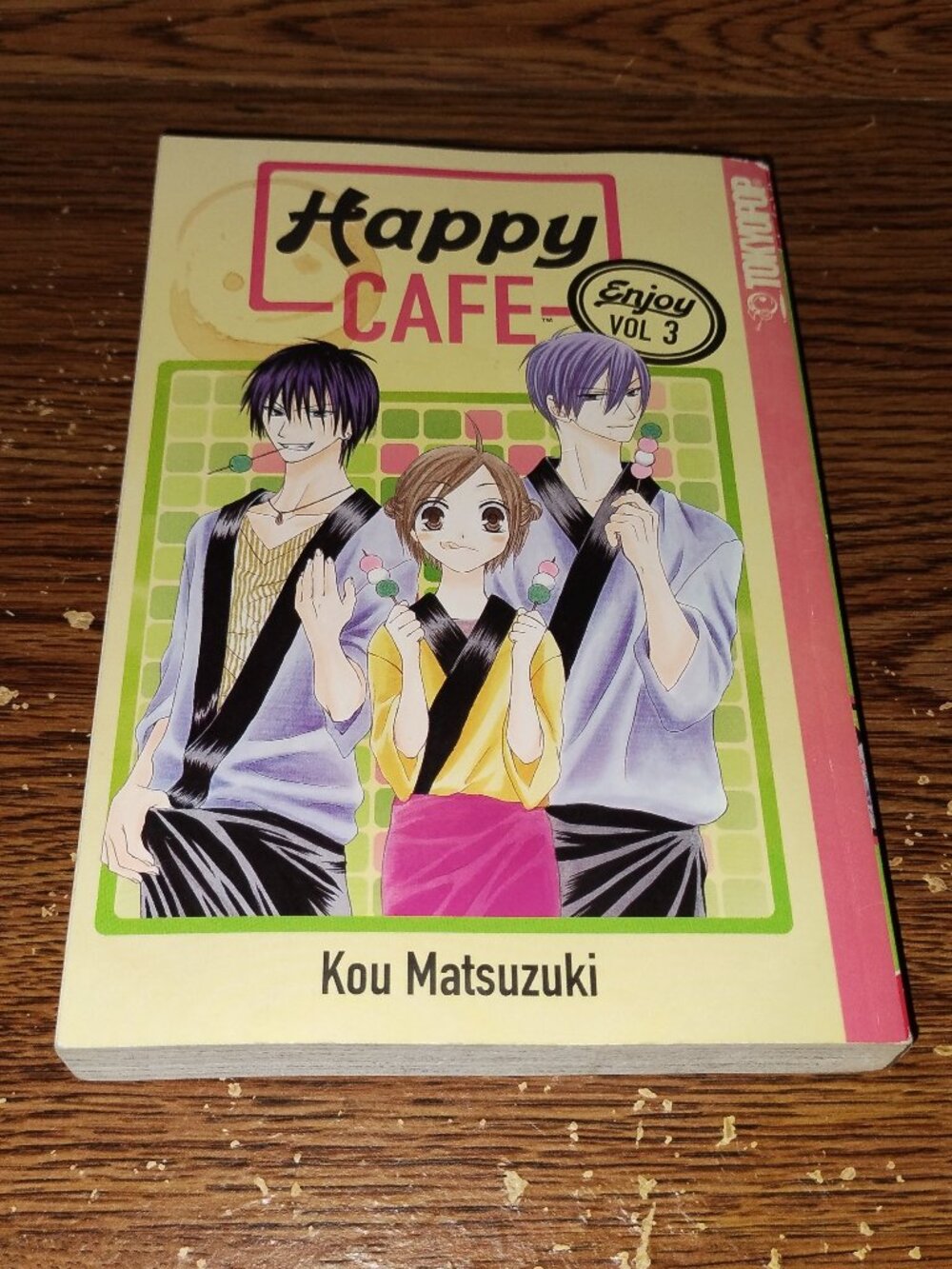 Happy Cafe Vol. 3 from Tokyopop Manga in English